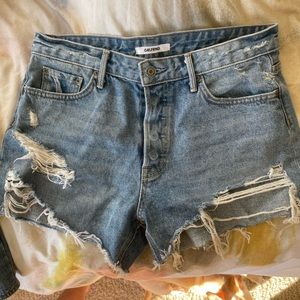 GRLFRND Jean shorts